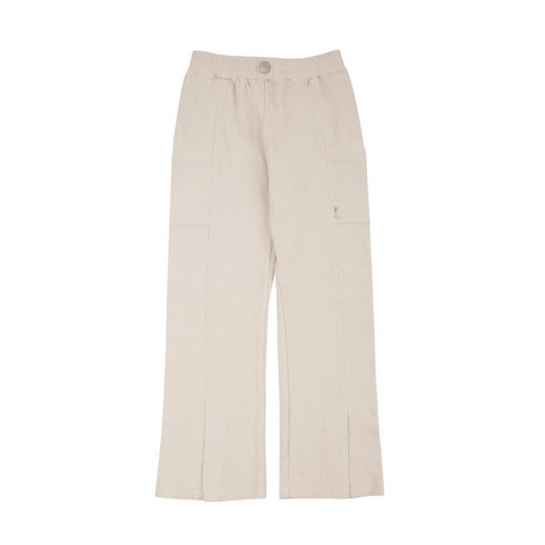 블루테일 AXA2PT02IV 아이보리 골지 스트레이트 팬츠ㅡ178544