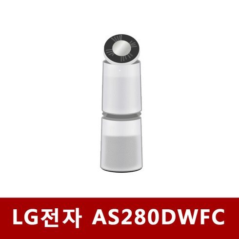 LG전자 퓨리케어 360도 공기청정기 AS280DWFC 91㎡