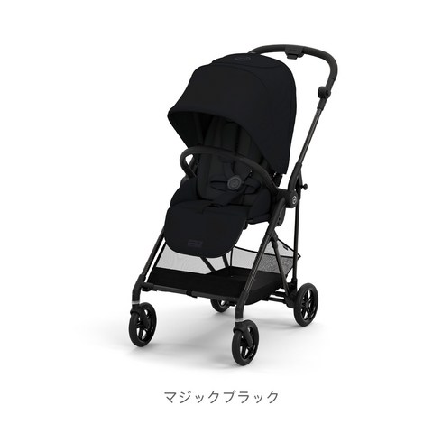 싸이벡스멜리오카본 - CYBEX 싸이벡스 MELIO CARBON 멜리오 카본 2024 유모차, 매직블랙