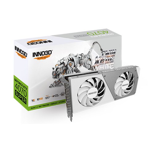 rtx3090 - INNO3D 지포스 RTX 4070 SUPER OC D6X 12GB TWIN X2 WHITE 그래픽카드, 선택없음