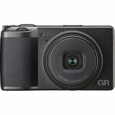 미러리스 입문자용 디지털 카메라 디카 Ricoh GR III 컴팩트 카메라 24mp 28mm F 2.8 렌즈 터치 스크린 LCD, Camera Only_w/ Conversion Lens
