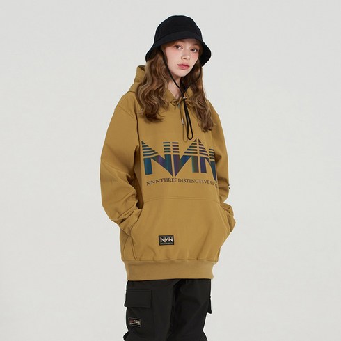2023년 가성비 최고 스노우보드후드 - 엔쓰리 2324 NNN 3L WATERPROOF HOOD DEEP BEIGE 스노우 보드복 방수 후드