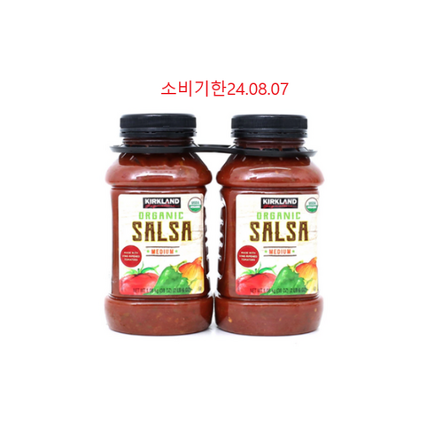 커클랜드 유기농살사소스, 1.08kg, 2개