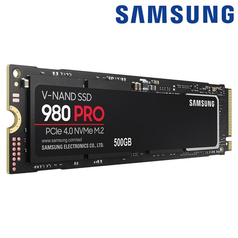 삼성전자 980 PRO PCle 4.0 NVMe M.2 SSD 500GB, MZ-V8P500BW 500GB