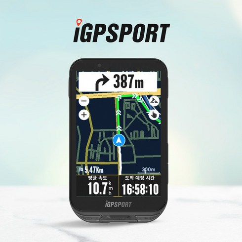 iGPSPORT iGS800 자전거 속도계 GPS 네비게이션 기본셋, 1개