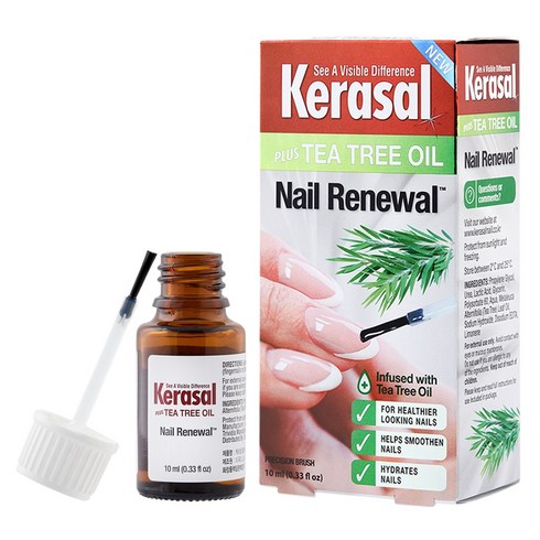 kerasalnail - 케라셀 티트리오일 손톱 강화제, 1개, 10ml