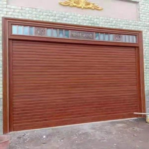 주차장자동문 펜션 차고문 전원주택대문 전동식 차고지 빌라 셔터문, 골드