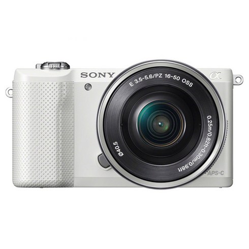 소니a6100 - 소니 A5000L 미러리스 카메라 + SELP1650 파워줌 렌즈 KIT, A5000 (화이트)