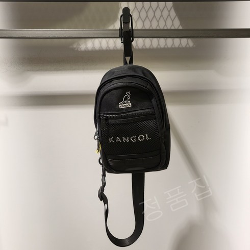 [백화점출고] 캉골 아이콘 슬링백 블랙 힙색 웨이스트백 여행가방 보조가방