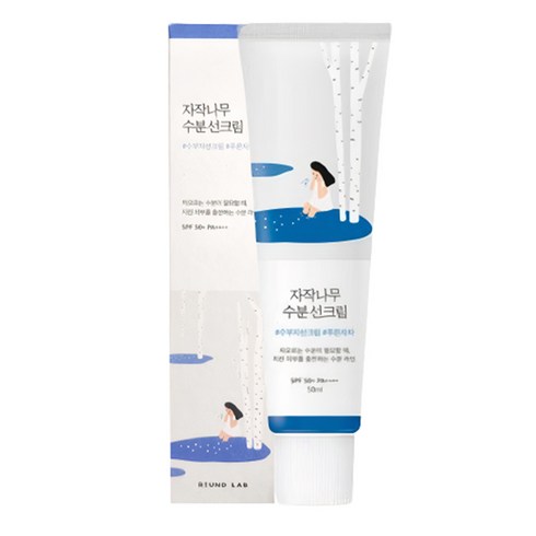 2023년 가성비 최고 자작나무선크림 - 라운드랩 자작나무 수분 선크림 50ml, 1개
