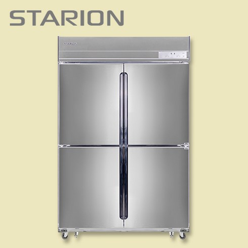 스타리온 업소용 간냉식 냉장고 1/2수직냉동 SR-B45BS 올스텐 1100리터급