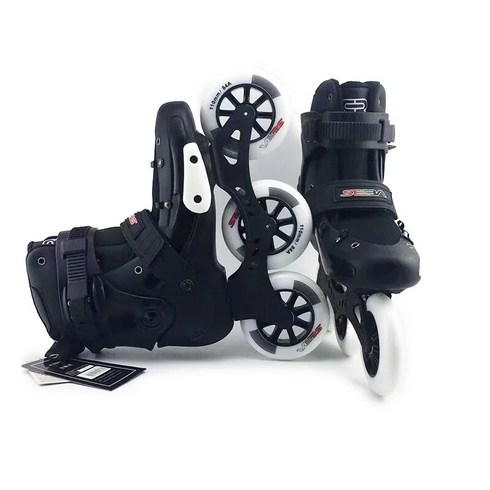 인라인스케이트 JK 100% 원래 SEBA FRMX 3*110mm FR 기본 전문 성인 신발 거리 Patines, 4.84A wheels - EUR 사이즈 38