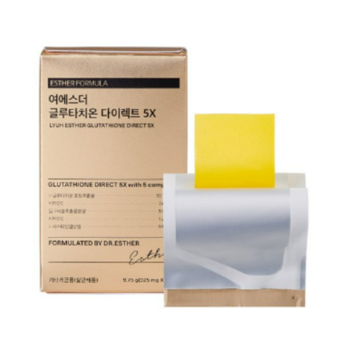 에스더포뮬러 여에스더 글루타치온 다이렉트 필름 5X, 9.75g, 6개