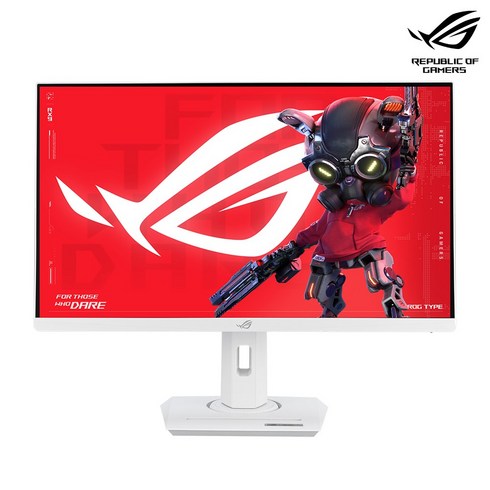 아수스모니터 - ASUS ROG STRIX XG27ACS-W 68Cm(27) FastIPS 평면 QHD 180Hz 화이트 게이밍모니터, 68cm