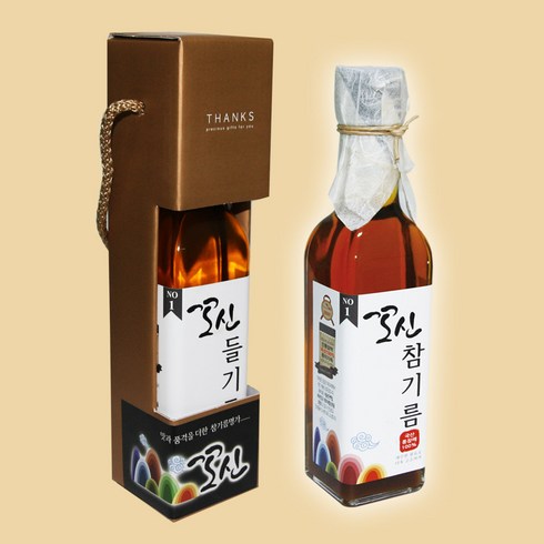 참기름선물 - 국산 - 꼬신 통참깨100% 참기름250ml 고급선물세트, 국산고급-참기름250ml, 250ml, 1개