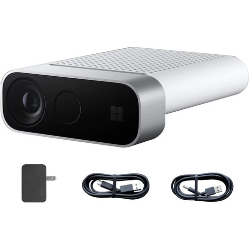 웹캠Azure Kinect DK 개발자 키트에는 1MP 깊이 카메라 360 ˚마이크 어레이 RGB 및 방향 센서 포함, 기본