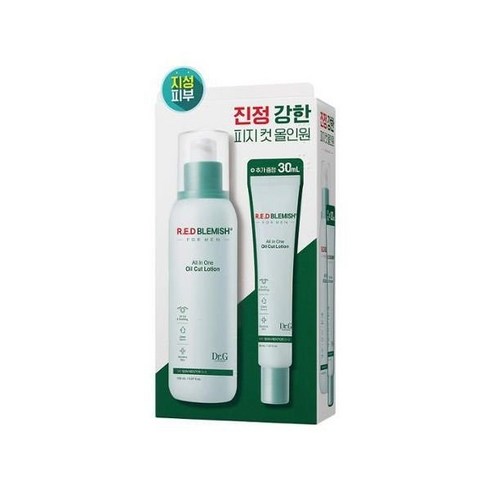 닥터지 레드 블레미쉬 포 맨 올인원 오일컷 로션 150ml +30ml 추가선착순