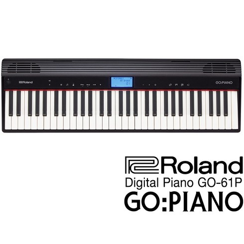 롤랜드피아노 - Roland GO PIANO Digital Piano GO-61P (키보드.건반), 1개