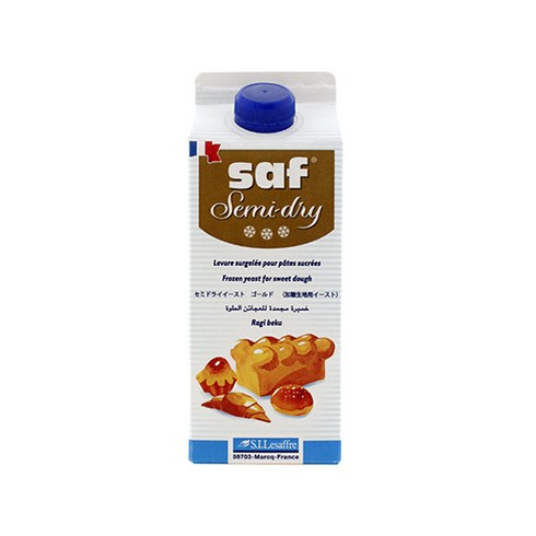 냉동이스트 - (냉동) 사프 세미드라이 이스트 골드 400g 제빵용, 1개