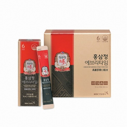 정관장 홍삼정 에브리타임 쇼핑백포함, 30ml, 1개
