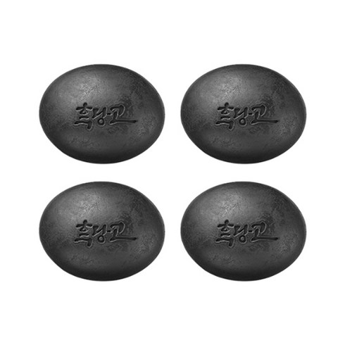 코스메쉐프 흑당고 비누 모공청소 세안팩 110g x4, 1개입, 4개