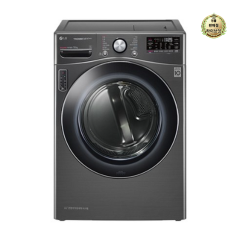 LG전자 트롬 스팀건조기 RH16KS 16kg 방문설치, RH16KS (블랙스테인리스), 블랙 스테인리스