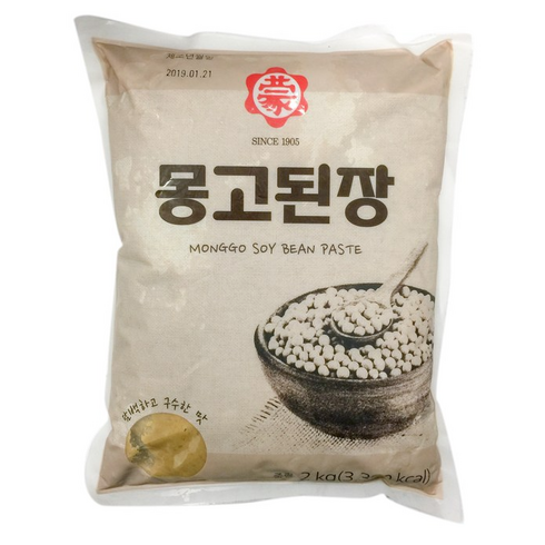 몽고된장 - [몽고장유] 부천 몽고된장 2kg, 2개