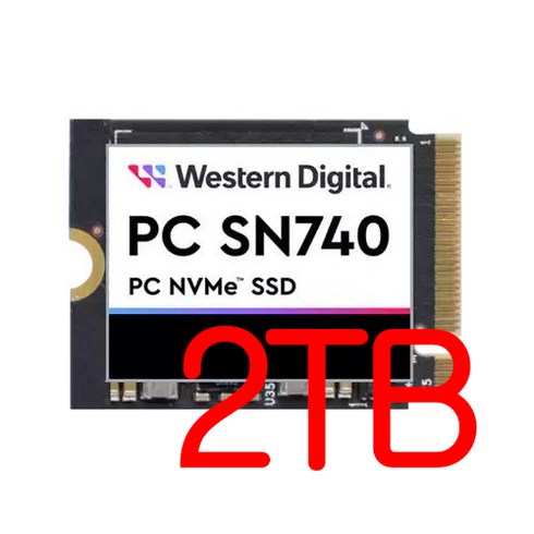 sn740 - WD SN740 2T M2 2230 SSD NVME 스팀덱 완벽 호환, SN 740 2TB