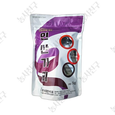 인산가리비료 - 인산가리 비료 수용성 가리 칼륨 농사친구 장갑세트, 1KG, 1개