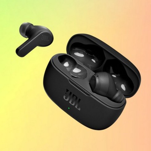 삼성전자 JBL WAVE200 무선 블루투스 이어폰, {BLK}블랙, {BLK}블랙