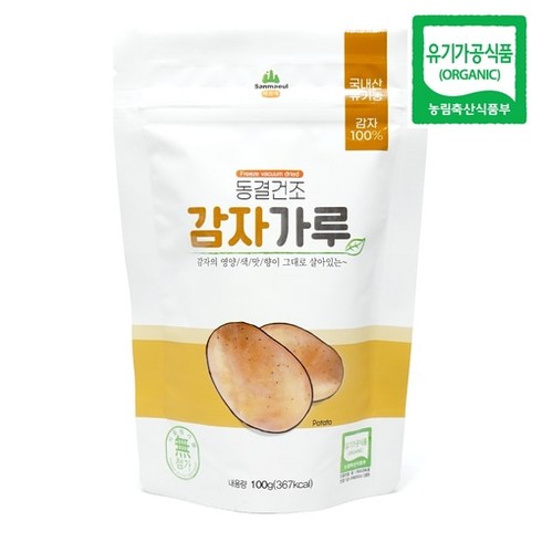 산마을 동결건조 유기농 감자가루 100g, 1개