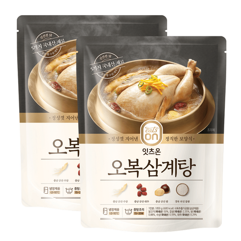 프레딧 - 잇츠온 오복삼계탕 850g 2개입, 2개