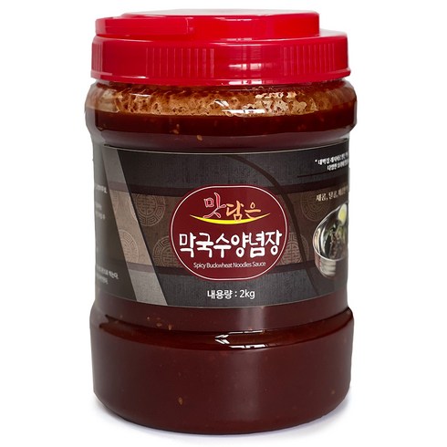 막국수양념장 - 맛담은 막국수양념장 2kg 단품, 1개