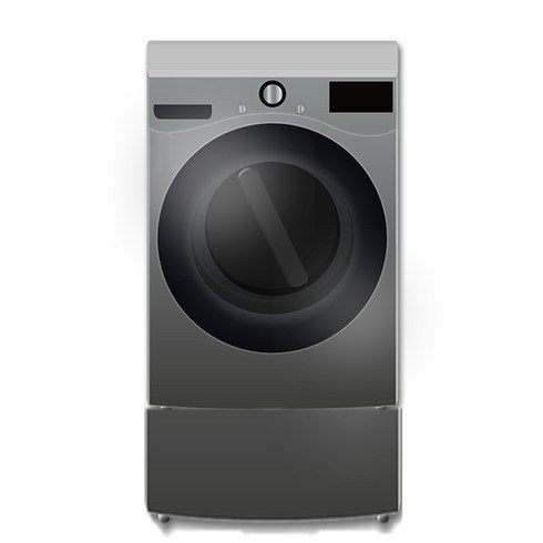 LG 트롬 오브제컬렉션 트윈워시 FX23VNAX 23kg+4kg 모던 스테인리스 방문설치, 세탁기(FX23VNA), 미니워시(FX4VC)