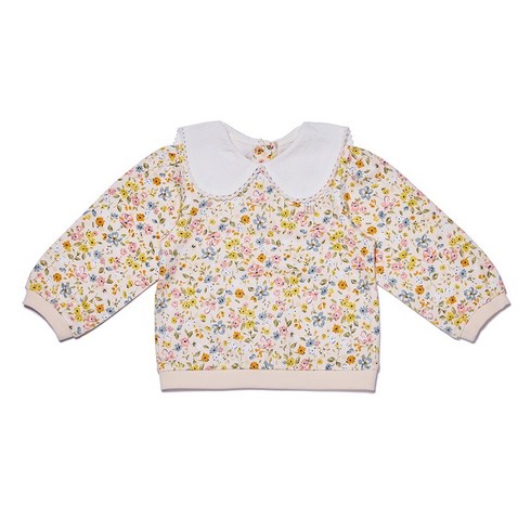 밍크뮤 빅카라플라워맨투맨 33115-334-06