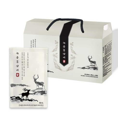녹용홍삼애 80ml x 30포, 1개