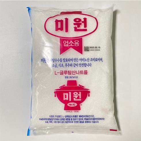 미원3kg - 대상 미원 업소용 노말, 1kg, 2개