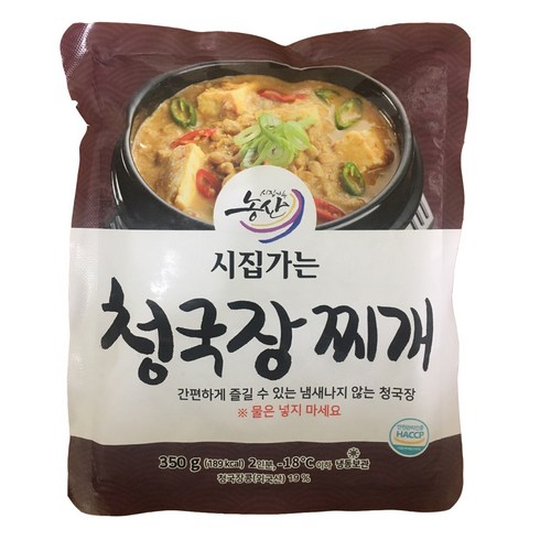 시집가는청국장 - 시집가는농산 시집가는 청국장 350g 5개 10개, 5