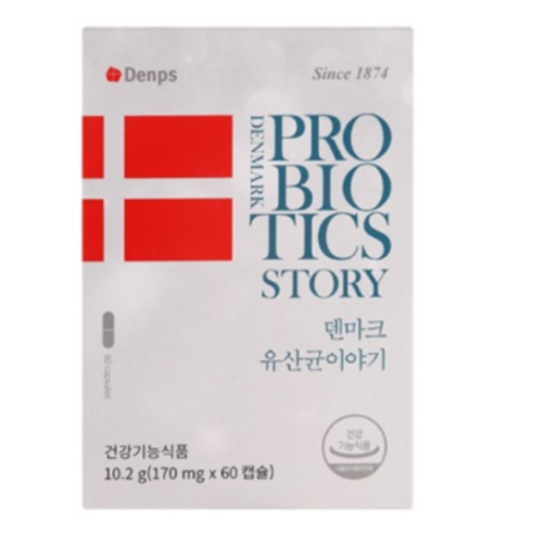 [ LGG유산균 ] 특허받은 덴마크 유산균 이야기 100억마리 프로바이오틱스 60캡슐 초소형 캡슐, 60개, 6개