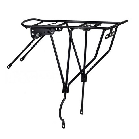 2023년 가성비 최고 자전거뒷안장 - 장착형 자전거 뒷 안장 자석 짐받이 짐칸 랙 패니어, 단품, 블랙, 1개