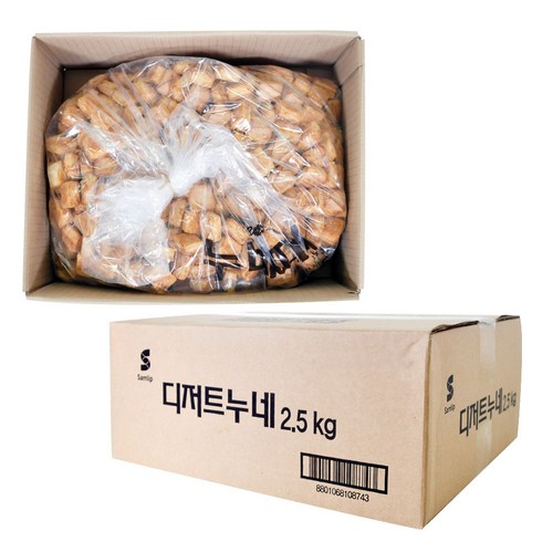 누네띠네 - 삼립 누네띠네 벌크 2.5kg, 1박스