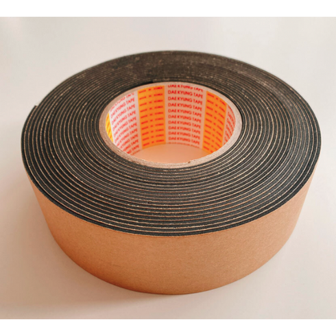 1개입 2T 50mm x 8M EVA폼 스펀지 테이프 고무패킹 에바폼 스폰지 접착, 단품
