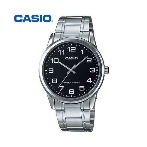 2023년 가성비 최고 CASIO MTP B145D - CASIO 카시오 남성 MTP-V001D-1B 메탈밴드 손목시계