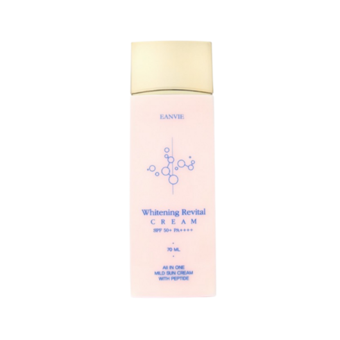 엔비 화이트닝 리바이탈 물광톤업 선크림 70ml, 1개