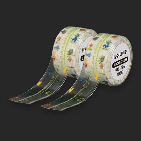 2023년 가성비 최고 방수테이프 - 주방 욕실 곰팡이 다기능방수 테이프 꽃잎 38mm x 3.2m, 2개