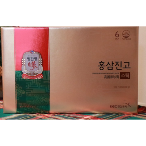 정관장 홍삼진고 데일리스틱 10g x 20포, 300g, 2개