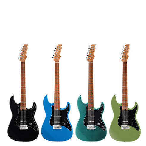 헥스 E300 입문용 일렉기타 풀패키지 사은품, E300 S/BK(무광/블랙)