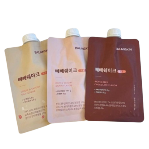 빼빼쉐이크 - 빼빼쉐이크 맛있는 다이어트 체중조절용 단백질 쉐이크 50g 5포 체중조절용 조제식품 아연 엽산 칼슘 철분, 5개