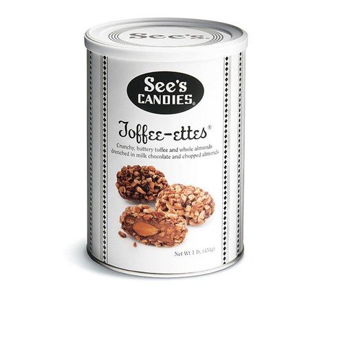 씨즈캔디 토피에츠 1lb(454g) 2팩 See's candies Toffee-ettes, 454g, 2개