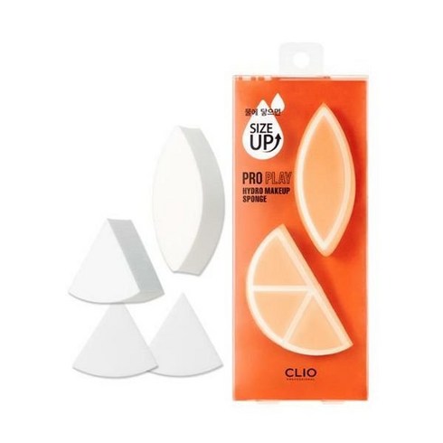 클리오 하이드로 메이크업 스펀지 오리지널, 1개